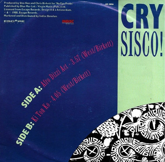 Cry Sisco! : Afro Dizzy Act (7", Single)