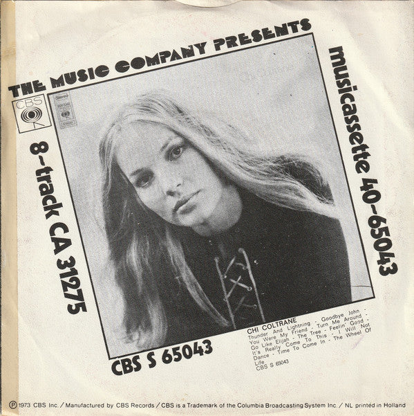 Chi Coltrane : You Were My Friend (7", Single)