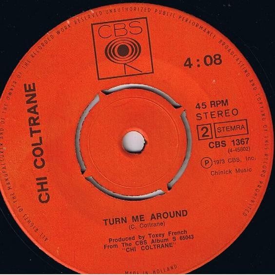 Chi Coltrane : You Were My Friend (7", Single)