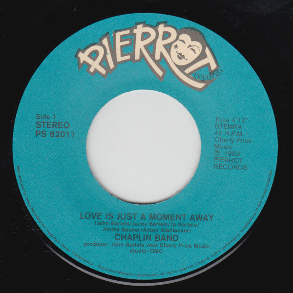 The Chaplin Band : Love Is Just A Moment Away (7", Single)