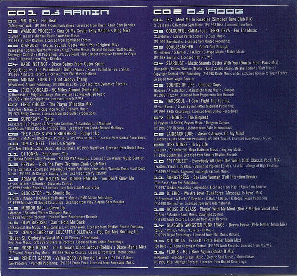 Various : Planet Disco - New Millenium House Grooves (2xCD, Mixed)