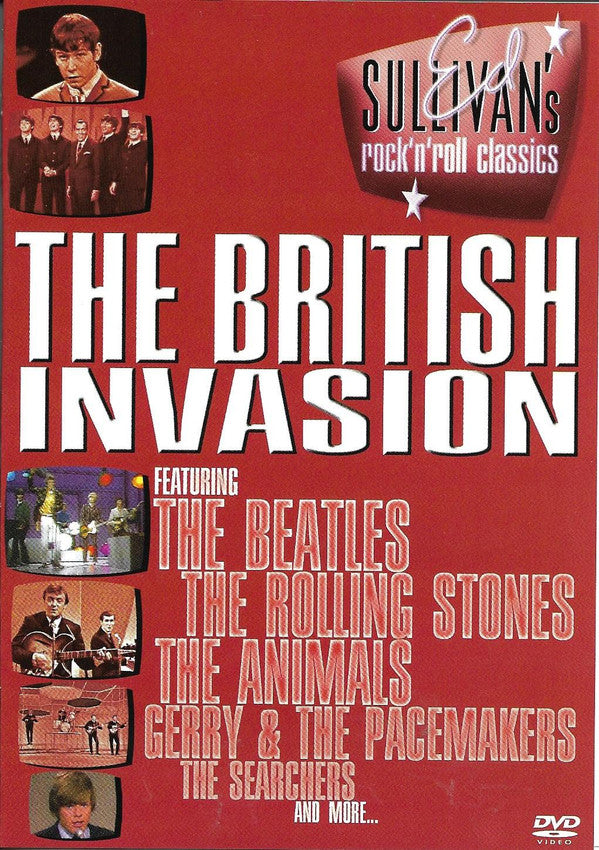 Various : The British Invasion (DVD-V, Multichannel, PAL)