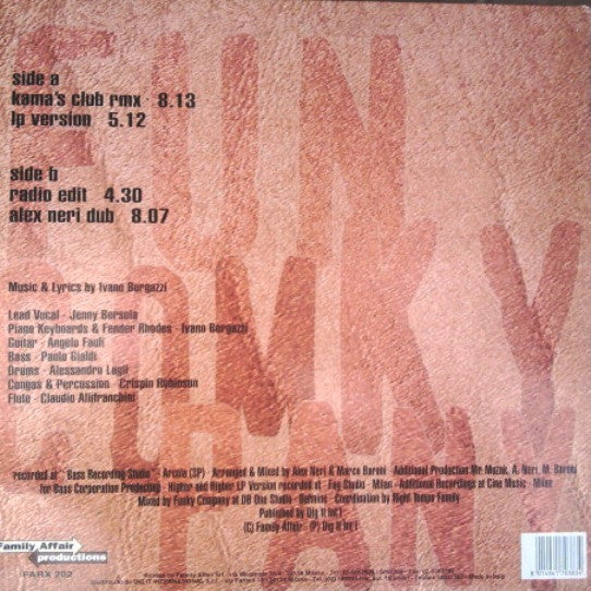 Funky Company : Higher And Higher (12")