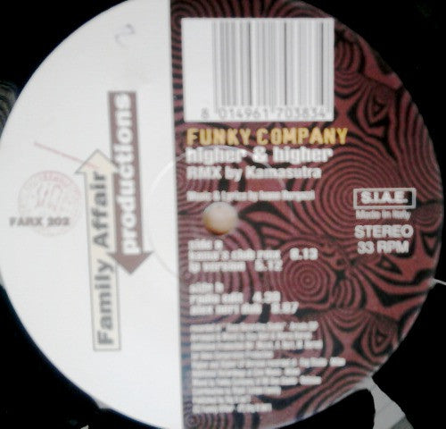 Funky Company : Higher And Higher (12")