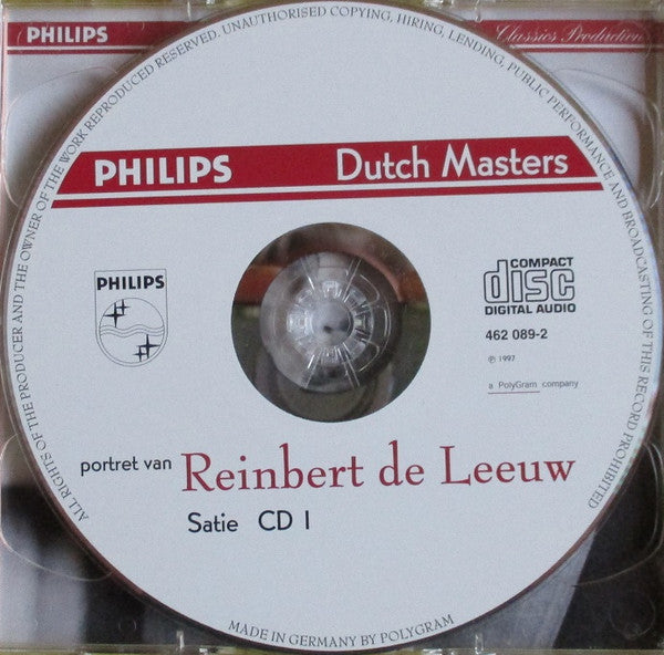 Reinbert de Leeuw : Portret Van Reinbert De Leeuw (2xCD, Comp, RE, RM)
