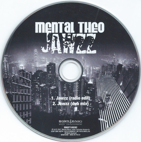 Mental Theo : Jawzz (CD, Single)