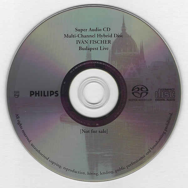 Ivan Fischer : Budapest Live - Ivan Fischer - Iván Fischer presents his Budapest Festival Orchestra (SACD, Hybrid, Multichannel, Album, Promo)