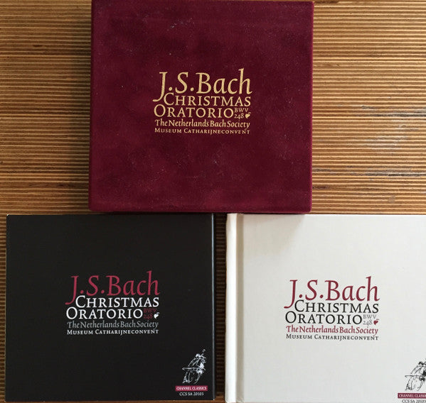 Johann Sebastian Bach, De Nederlandse Bachvereniging : Christmas Oratorio BWV 248 (SACD, Hybrid, Multichannel, Album)