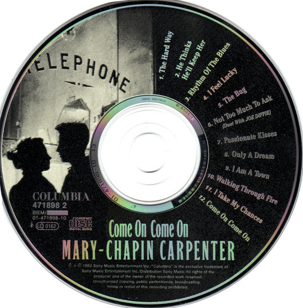 Mary Chapin Carpenter : Come On Come On (CD, Album)