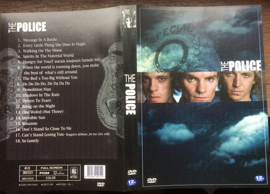 The Police : Live Ghost In The Machine (DVD-V, Unofficial, NTSC)