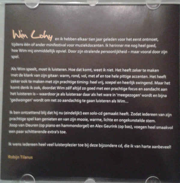 Wim Lohy : Gambar (CD, Mal)