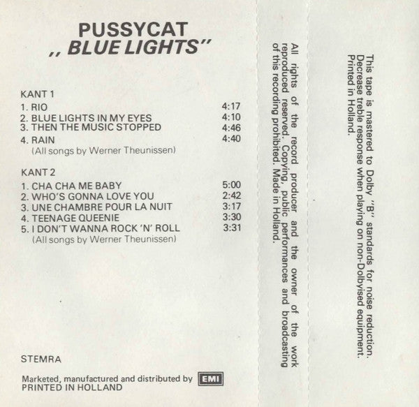 Pussycat (2) : Blue Lights (Cass, Album)