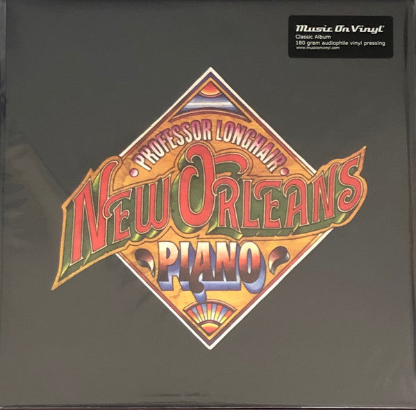 Professor Longhair : New Orleans Piano (LP, Album, Mono, RE, Gat)