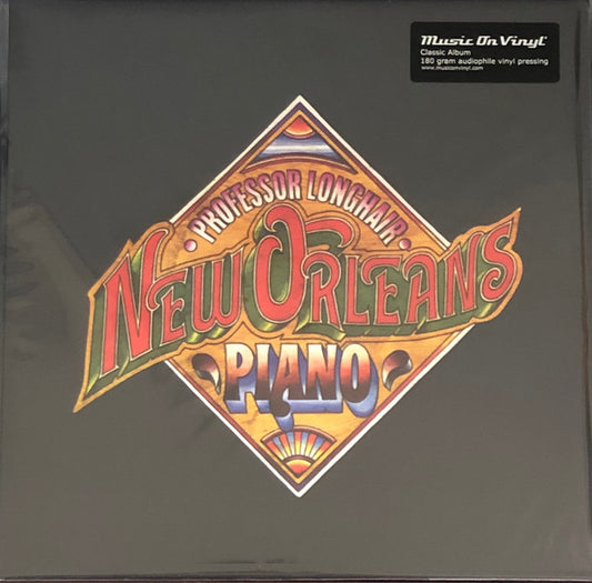 Professor Longhair : New Orleans Piano (LP, Album, Mono, RE, Gat)
