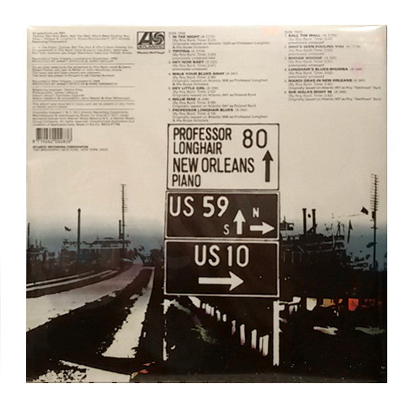 Professor Longhair : New Orleans Piano (LP, Album, Mono, RE, Gat)