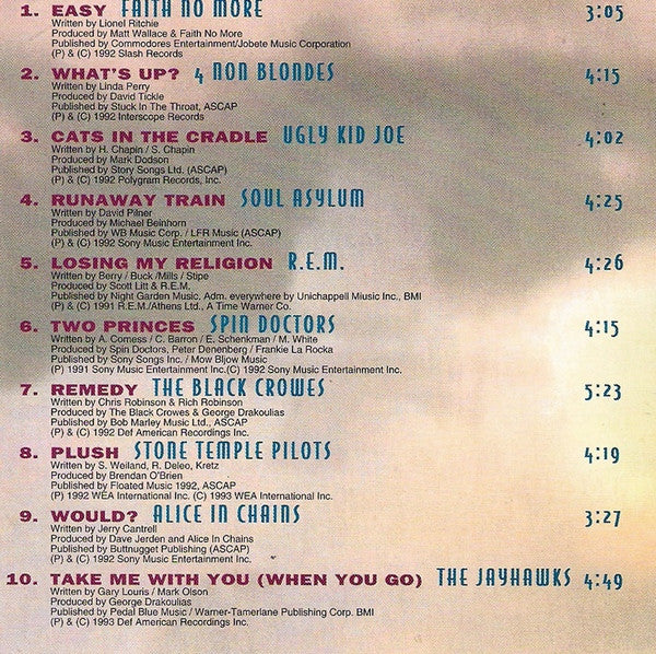 Various : What's Up? (The Greatest Rock Hits Of The 90's) (CD, Comp)