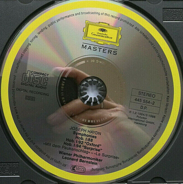 Joseph Haydn, Wiener Philharmoniker, Leonard Bernstein : Symphonies Nos. 88 / 92 "Oxford" / 94 "Surprise · Mit Dem Paukenschlag" (CD, Comp)