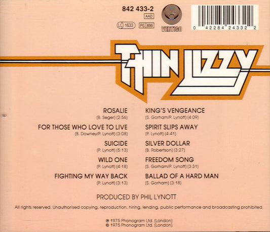Thin Lizzy : Fighting (CD, Album, RE)