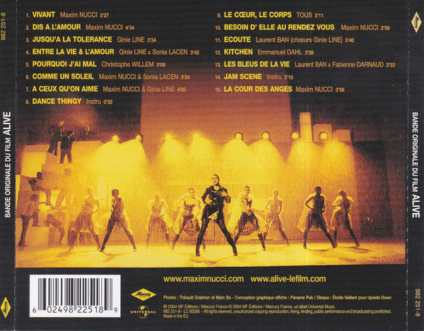 Various : Alive (Bande Originale Du Film) (CD, Album)