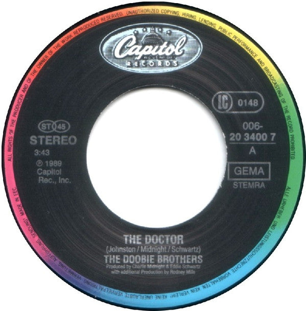 The Doobie Brothers : The Doctor (7", Single)