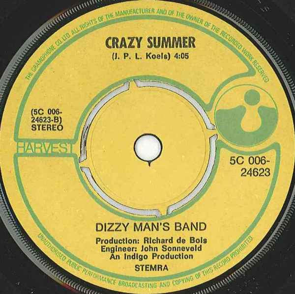 Dizzy Man's Band : Jumbo (7", Single, Pus)