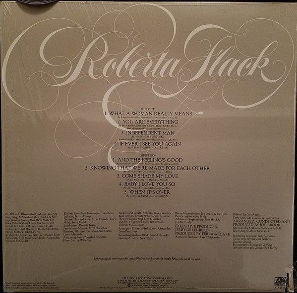 Roberta Flack : Roberta Flack (LP, Album)