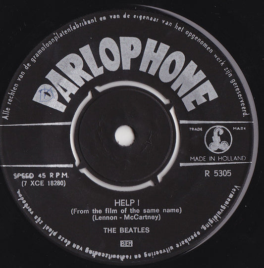 The Beatles : Help! (7")
