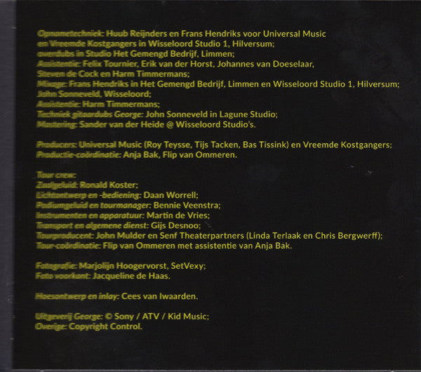 Vreemde Kostgangers, Henny Vrienten, George Kooymans, Boudewijn de Groot : Vreemde Kostgangers (CD, Album)