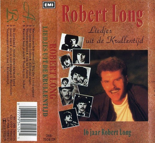 Robert Long : Liedjes Uit De Krullentijd (Cass, Comp)