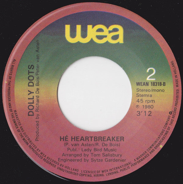 Dolly Dots : Hela-Di-Ladi-Lo (7", Single)