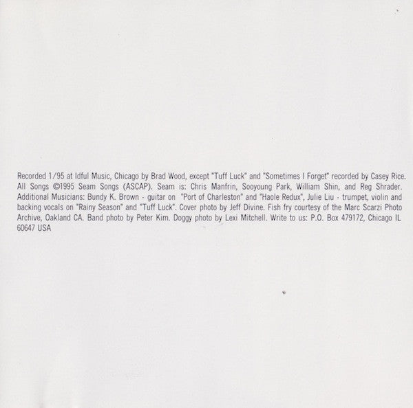 Seam : Are You Driving Me Crazy? (CD, Album)