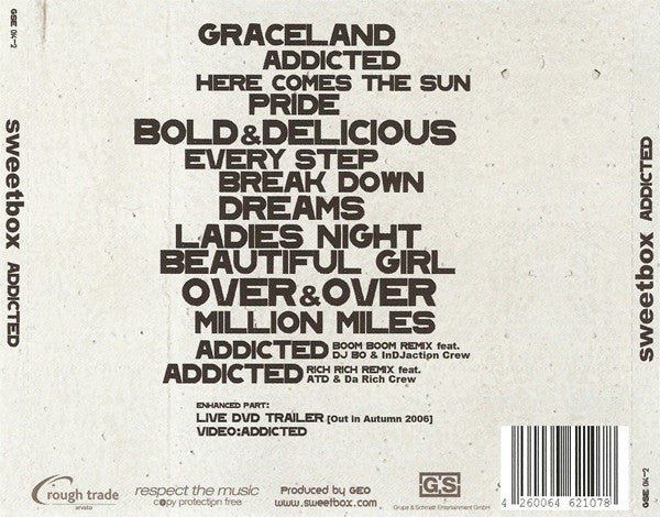 Sweetbox : Addicted (CD, Album, Enh)