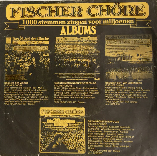 Fischer Chöre : La Paloma (7", Single)