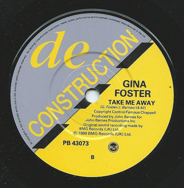 Gina Foster : Love Is A House (Remix) (7")