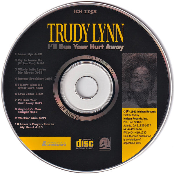 Trudy Lynn : I'll Run Your Hurt Away (CD, Album)