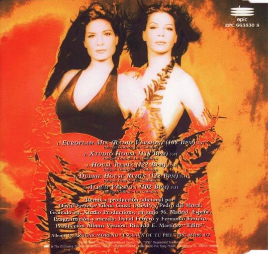 Azucar Moreno : Solo Se Vive Una Vez (The Mediterranean Remixes) (CD, Maxi)