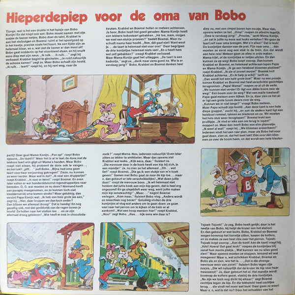 Bobo (39) : Hieperdepiep Voor De Oma Van Bobo (LP, Album)