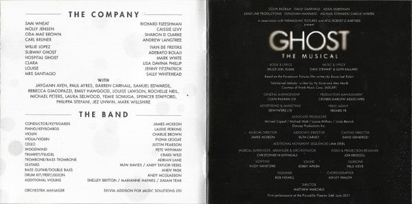 Various : Ghost (Original Cast Recording) (CD, Album)