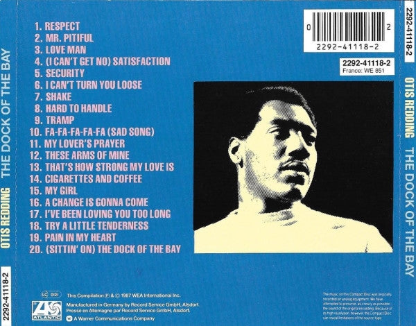 Otis Redding : The Dock Of The Bay - The Definitive Collection (CD, Comp)