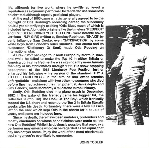 Otis Redding : The Dock Of The Bay - The Definitive Collection (CD, Comp)