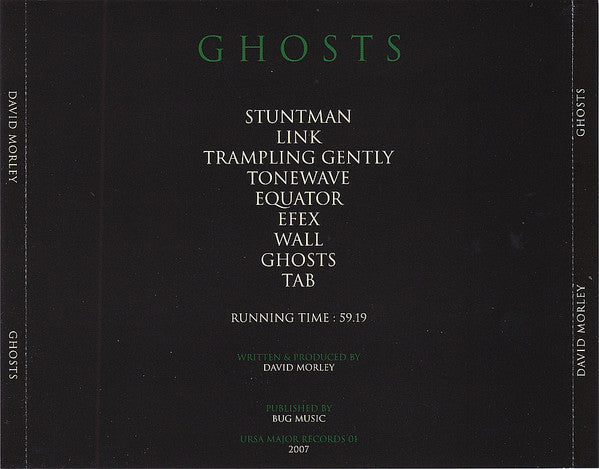 David Morley : Ghosts (CD, Album)