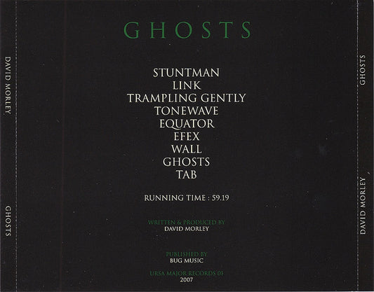David Morley : Ghosts (CD, Album)