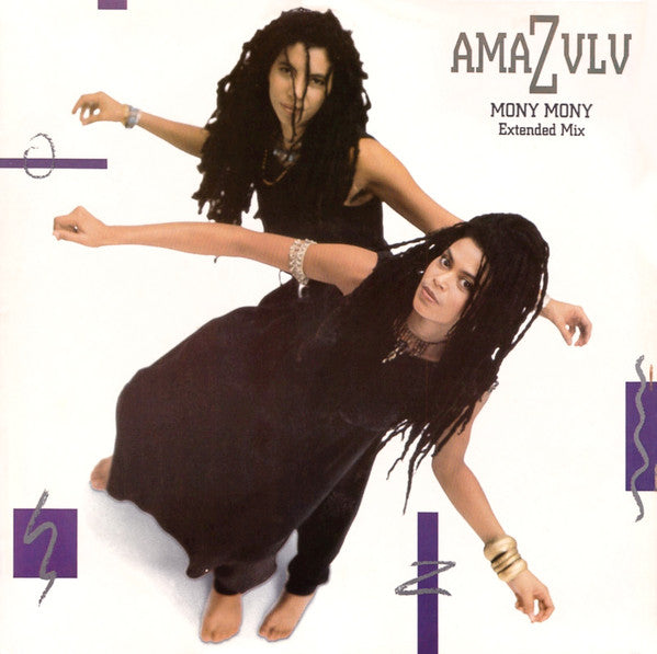 Amazulu : Mony Mony (Extended Mix) (12", Single)