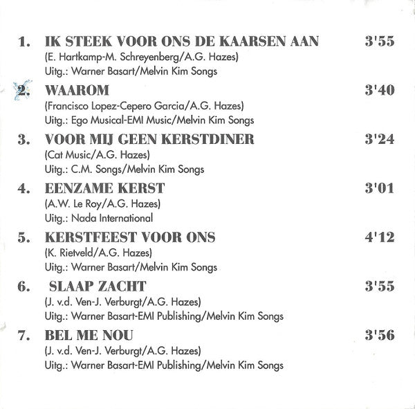 André Hazes : Kerstfeest Voor Ons (CD, Album)