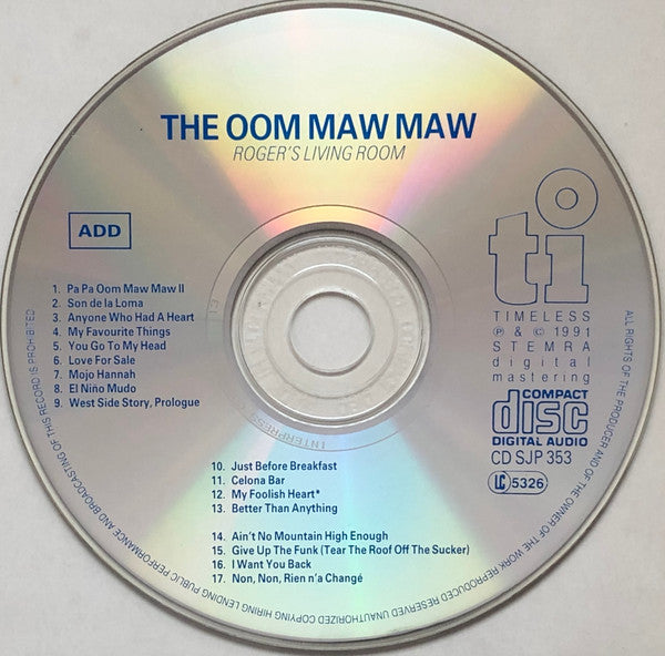 The Oom Maw Maw : Roger's Living Room (CD, Album)
