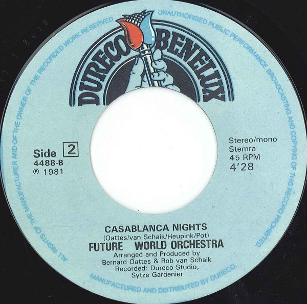 Future World Orchestra : Desire (7", Single)