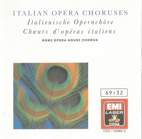 Coro Del Teatro Dell'Opera Di Roma : Italian Opera Choruses (CD, Comp)