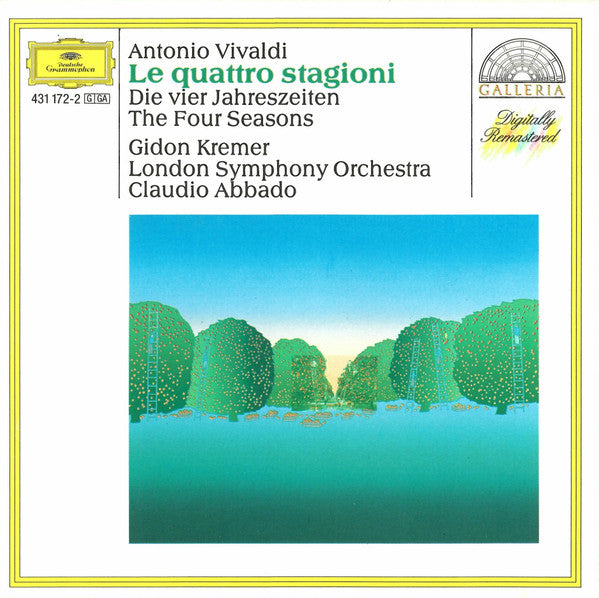 Antonio Vivaldi ‎, Gidon Kremer, London Symphony Orchestra, Claudio Abbado : Le Quattro Stagioni (CD, Album, RE, RM)