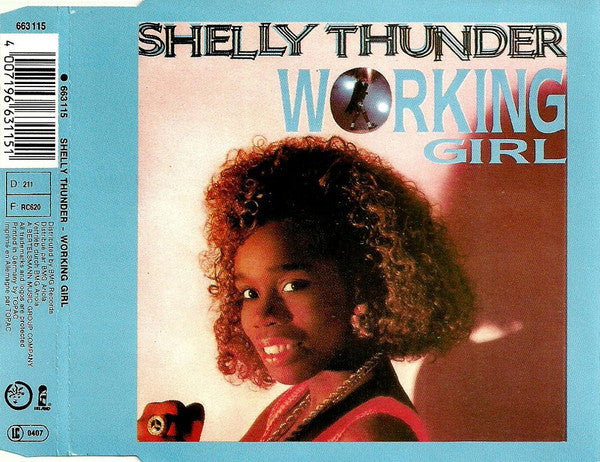 Shelly Thunder : Working Girl (CD, Maxi)