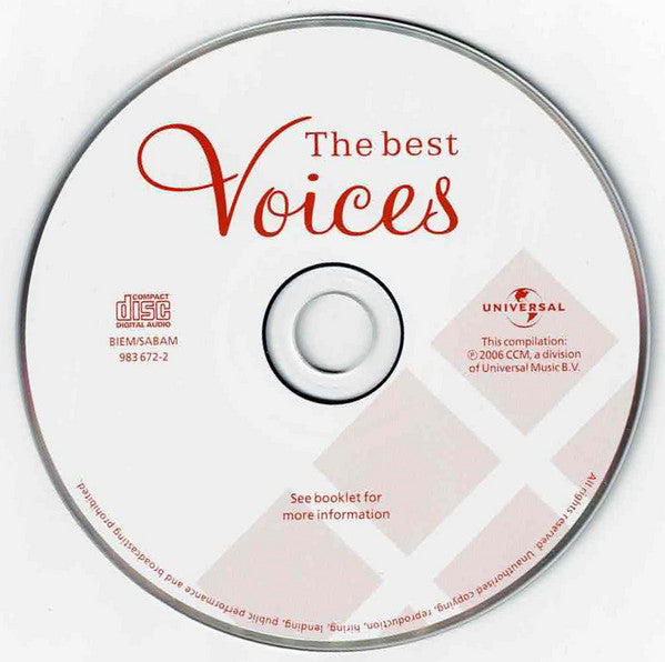 Various : The Best Voices (CD, Comp)